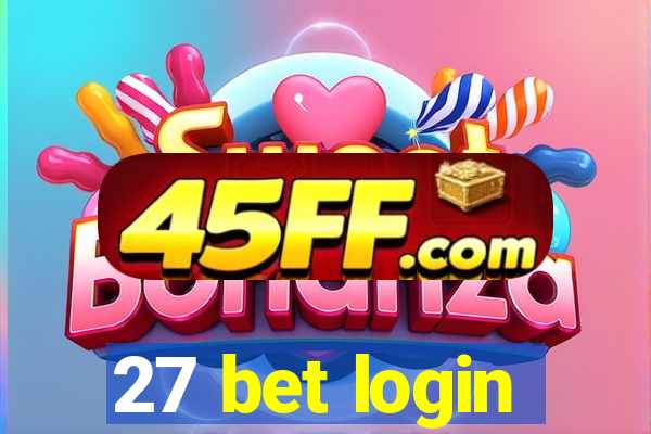 27 bet login